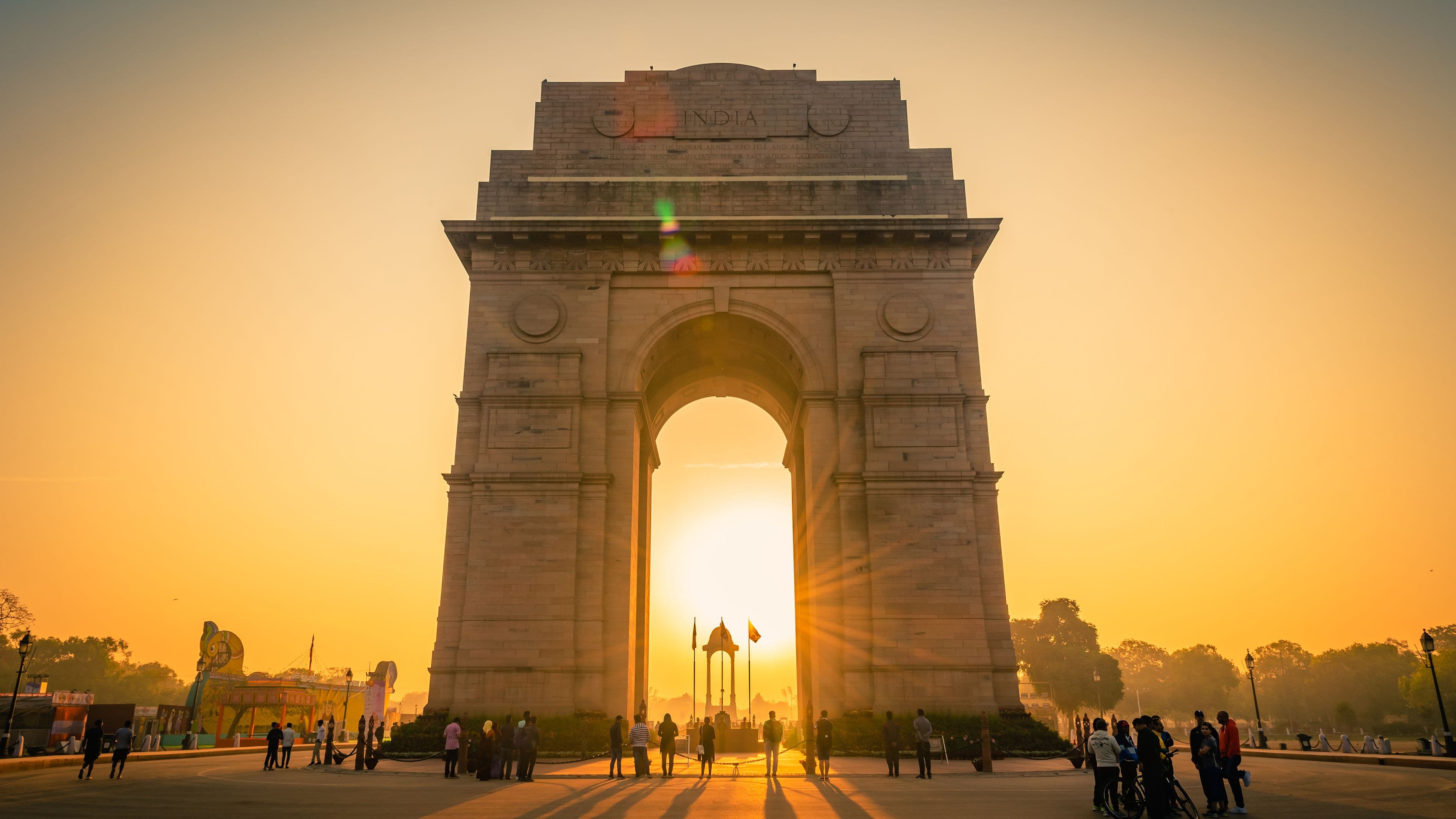 Arrival in Delhi